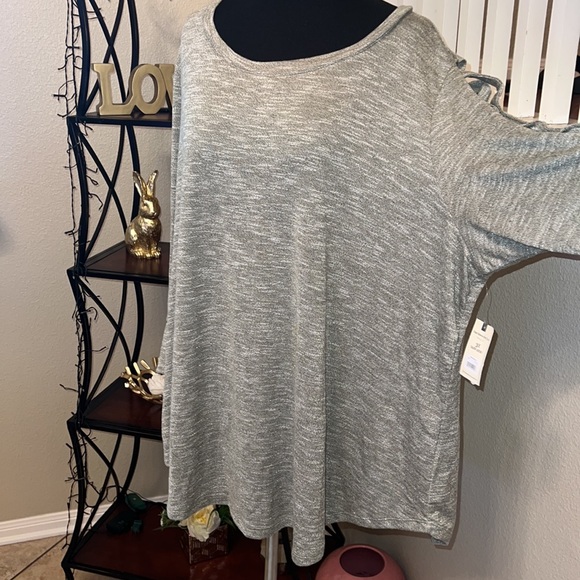 NWT terra & Sky women’s blouse, size 3X (24w- 26w ) - Picture 6 of 7